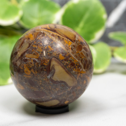 Fruit Jasper Sphere #5