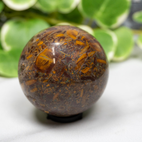 Fruit Jasper Sphere #5