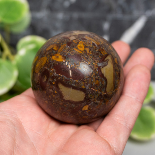 Fruit Jasper Sphere #5