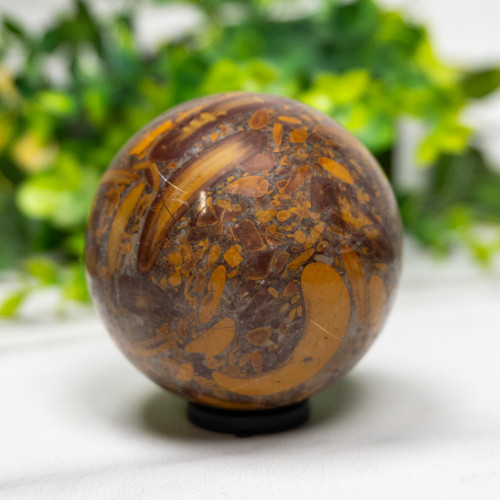 Fruit Jasper Sphere #3