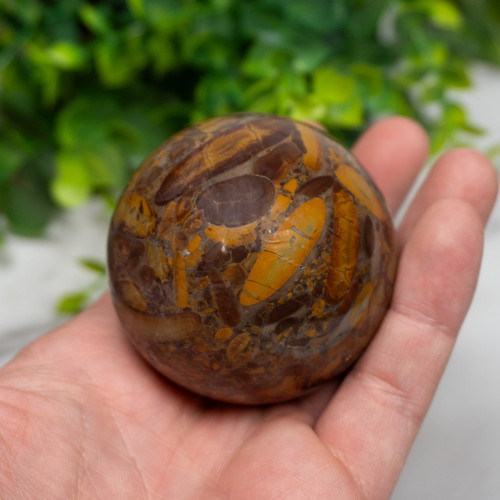 Fruit Jasper Sphere #2