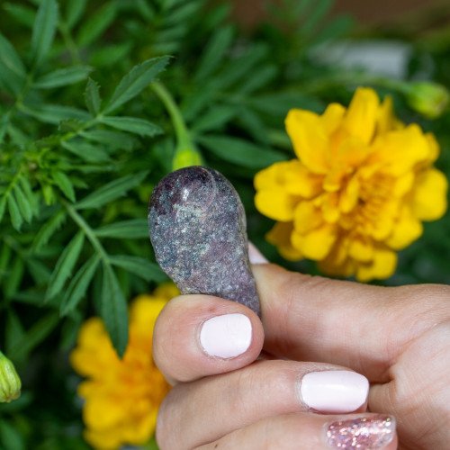 Raw Ruby With Polished Tip