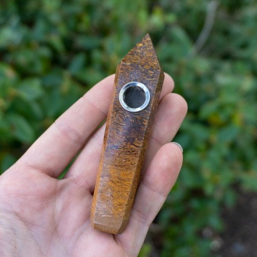 Miriam Stone (Calligraphy Stone) Smoking Bowl