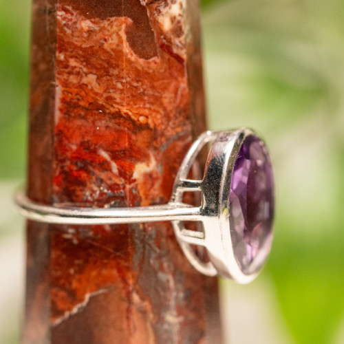 Amethyst Ring Size 10