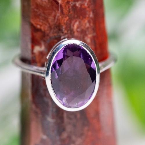 Amethyst Ring Size 10