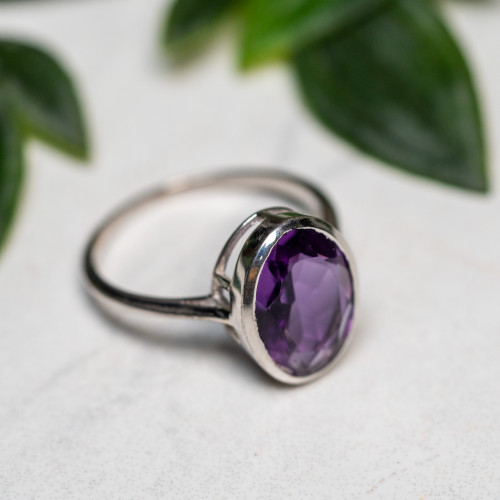 Amethyst Ring Size 10