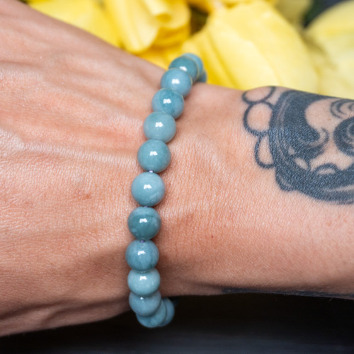 Burmese Jade 8mm Bracelet