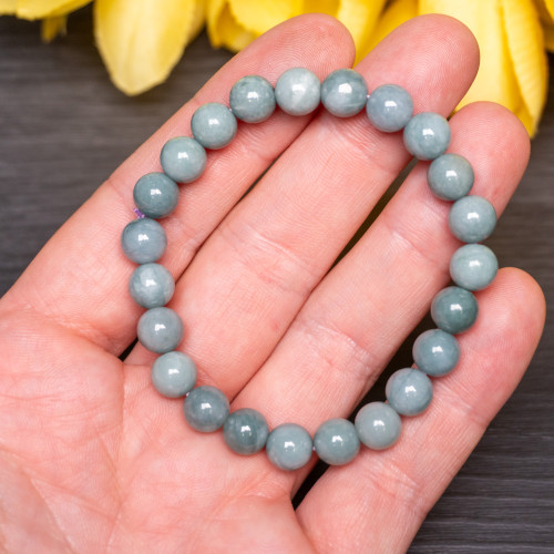 Burmese Jade 8mm Bracelet