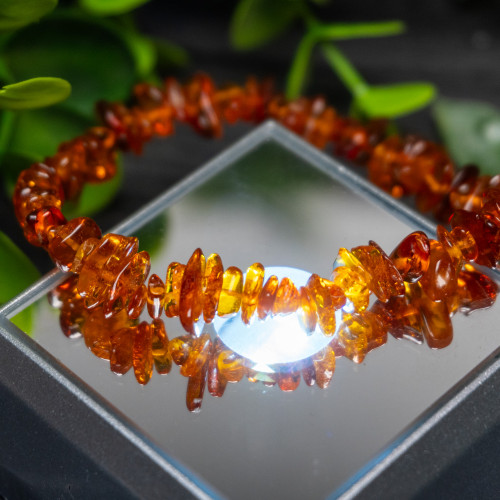 Baltic Amber Chipped Bracelet
