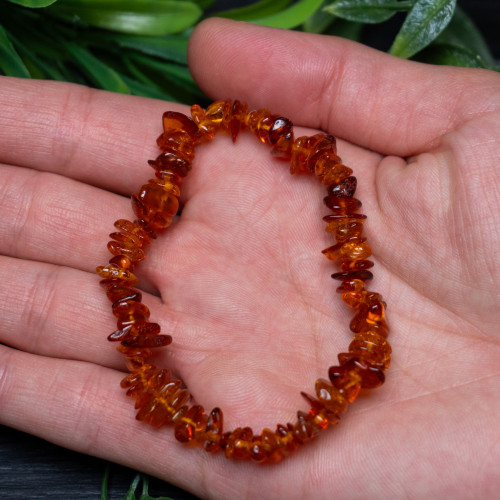 Baltic Amber Chipped Bracelet