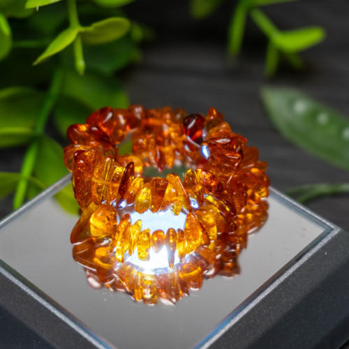 Baltic Amber Chipped Bracelet