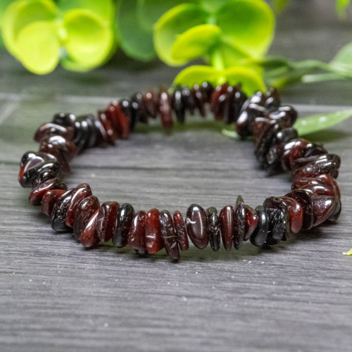 Cherry Baltic Amber Chipped Bracelet