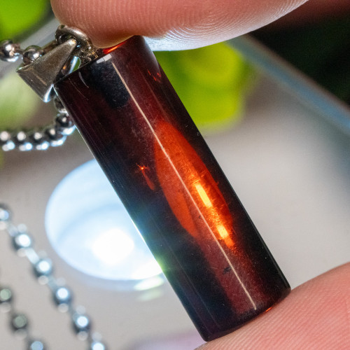 Cherry Baltic Amber Pendant #1