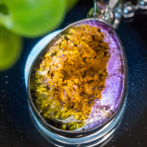 Pink, Green & Yellow Tourmaline Necklace #1