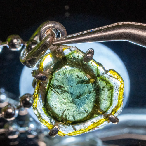 Green & Blue Tourmaline Necklace #1