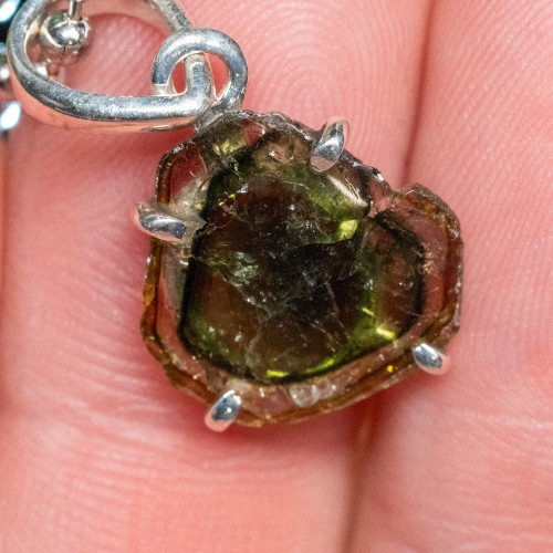 Green & Blue Tourmaline Necklace #1