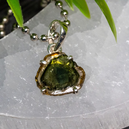 Green & Blue Tourmaline Necklace #1