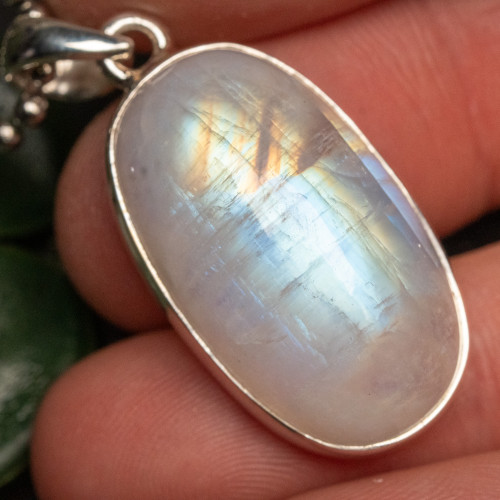 Rainbow Moonstone Necklace #2