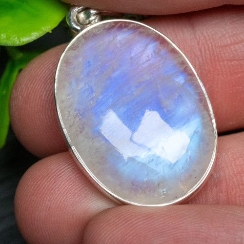 Rainbow Moonstone Necklace #1