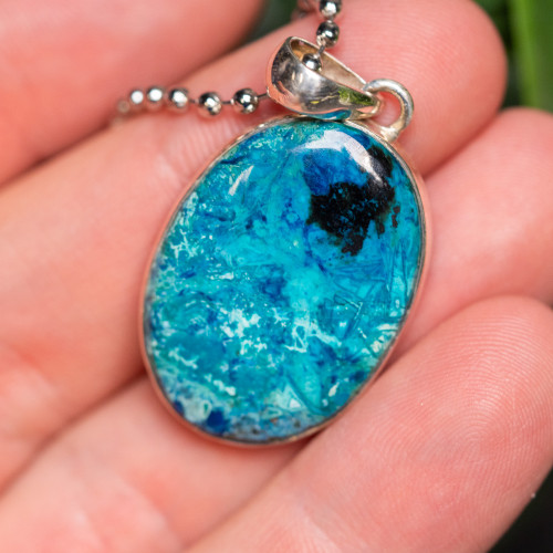 Shattuckite & Tenorite Necklace #2