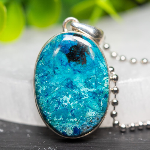 Shattuckite & Tenorite Necklace #2