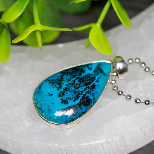 Shattuckite & Tenorite Necklace #1