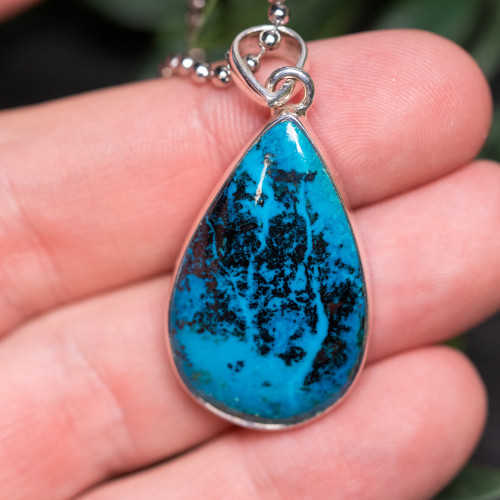Shattuckite & Tenorite Necklace #1