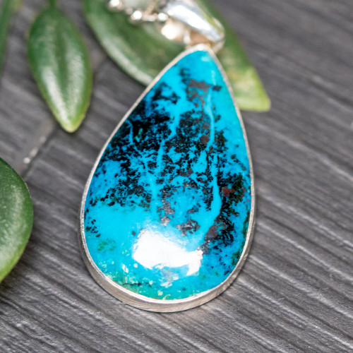 Shattuckite & Tenorite Necklace #1