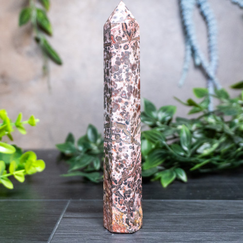 Leopard Skin Jasper Tower #3