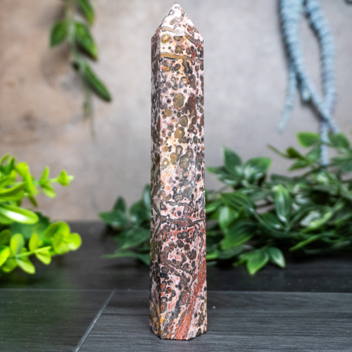 Leopard Skin Jasper Tower #3