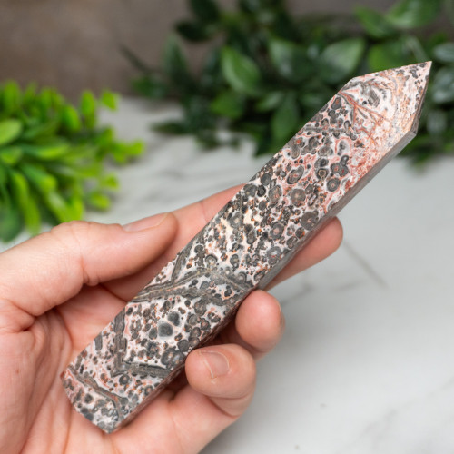 Leopard Skin Jasper Tower #2