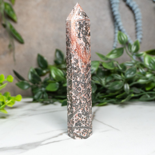 Leopard Skin Jasper Tower #2
