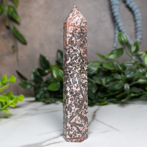 Leopard Skin Jasper Tower #2