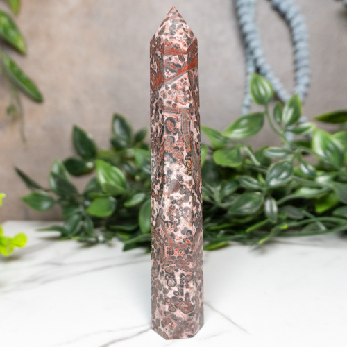 Leopard Skin Jasper Tower #1