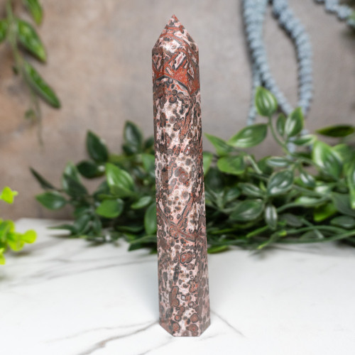 Leopard Skin Jasper Tower #1