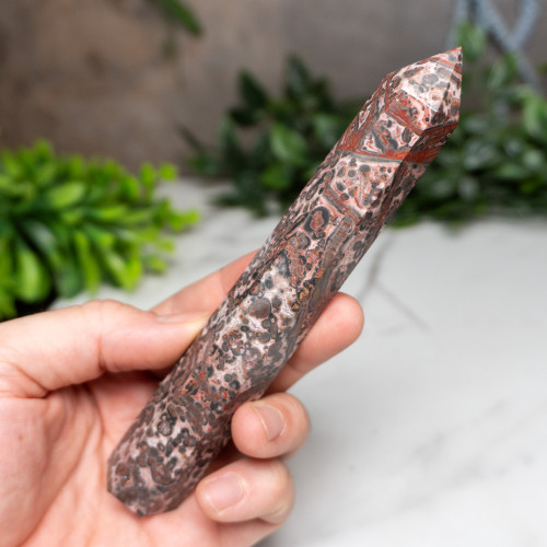 Leopard Skin Jasper Tower #1