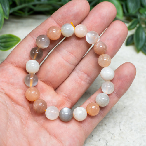 Multi Moonstone Bracelet 10mm