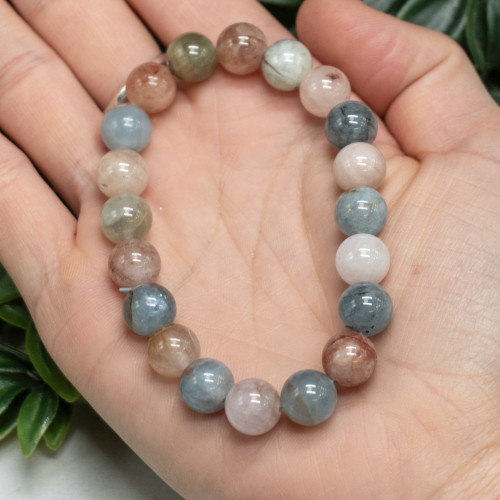 Morganite Bracelet 10mm