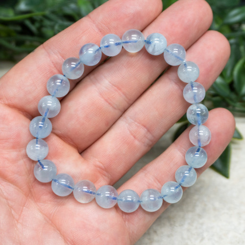 Aquamarine (High Quality) Bracelet 8mm