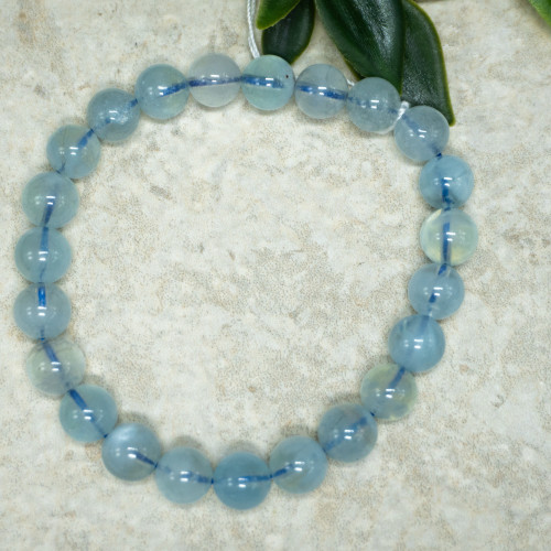 Aquamarine (High Quality) Bracelet 8mm