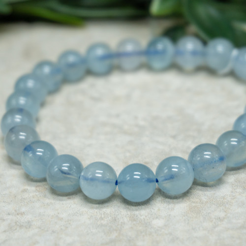 Aquamarine (High Quality) Bracelet 8mm