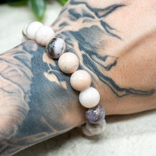 Pink Opal Bracelet 10mm