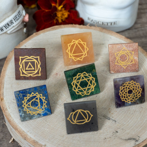 Chakra Pyramid Set