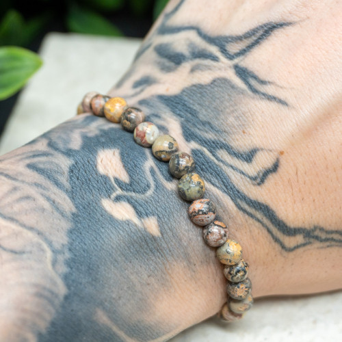 Rhyolite Bracelet 6mm