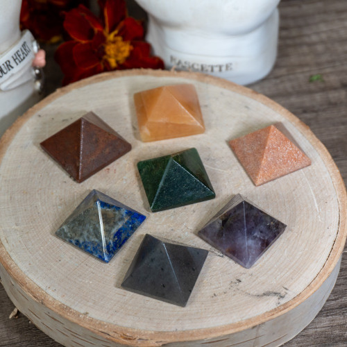 Chakra Pyramid Set