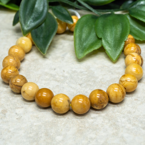 Yellow Jasper Bracelet 8mm
