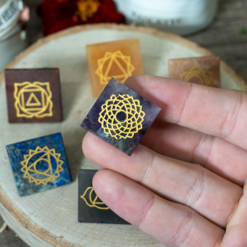 Chakra Pyramid Set