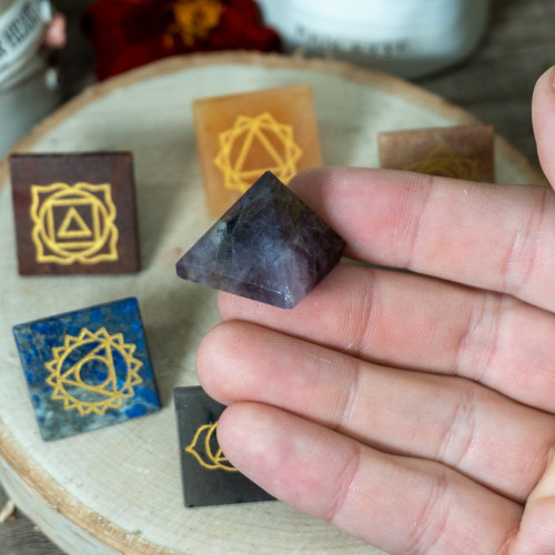 Chakra Pyramid Set