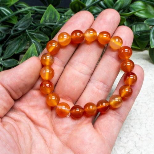 Carnelian Bracelet 10mm