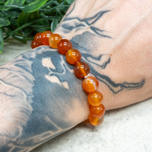 Carnelian Bracelet 10mm